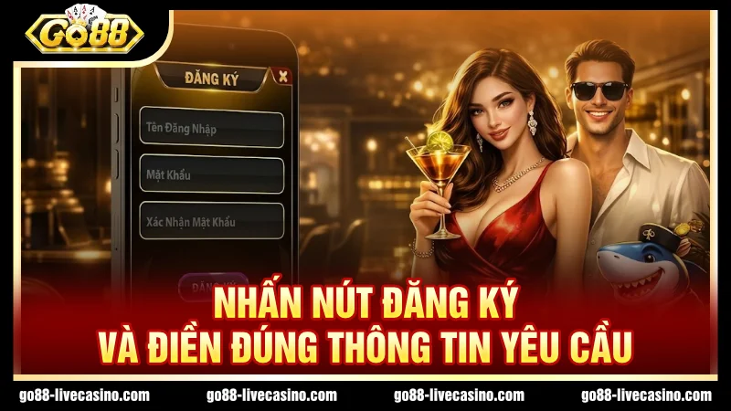 Điền chính xác thông tin cổng game yêu cầu